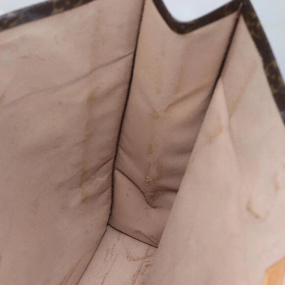 LOUIS VUITTON Monogram Sac Plat Hand Bag M51140 LV Auth EC550 - Picture 12 of 16